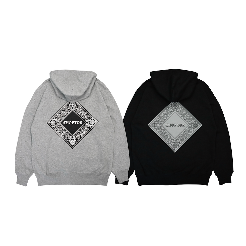 Bandanna Hoodie #2color