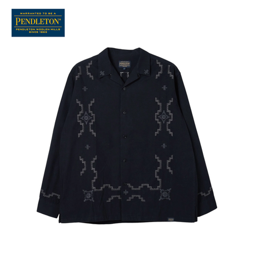 本日17時迄値下げ♦早い者勝ち♦米国製♦PENDLETONウールコンチョベストL PENDLETON L/S EMB Open Collar Shirt | CHOPTOP