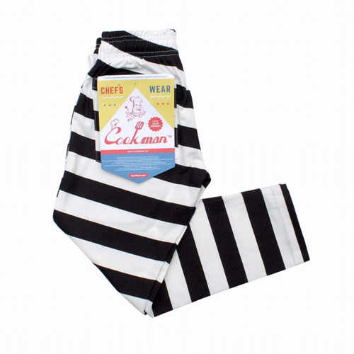 Cookman™️ Chef Pants Kids Size Border CHOPTOP
