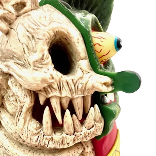 ratfinkの置物？ 激レア品 Rat Fink Figure #Skull and Half | CHOPTOP