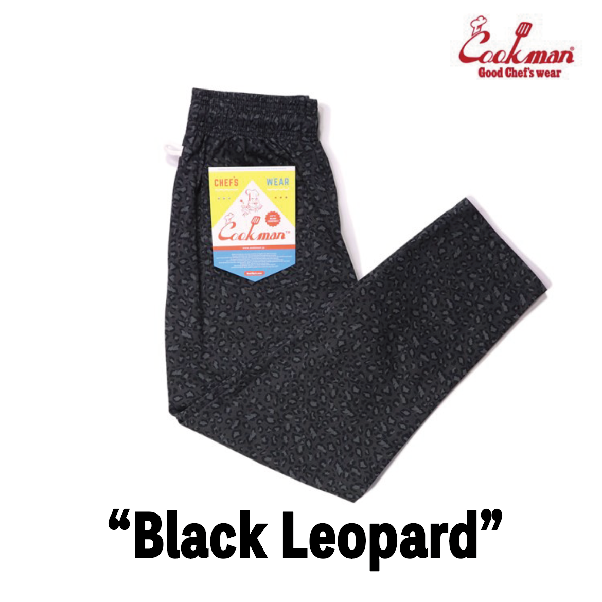 Cookman™️ Chef Pants #Black Leopard