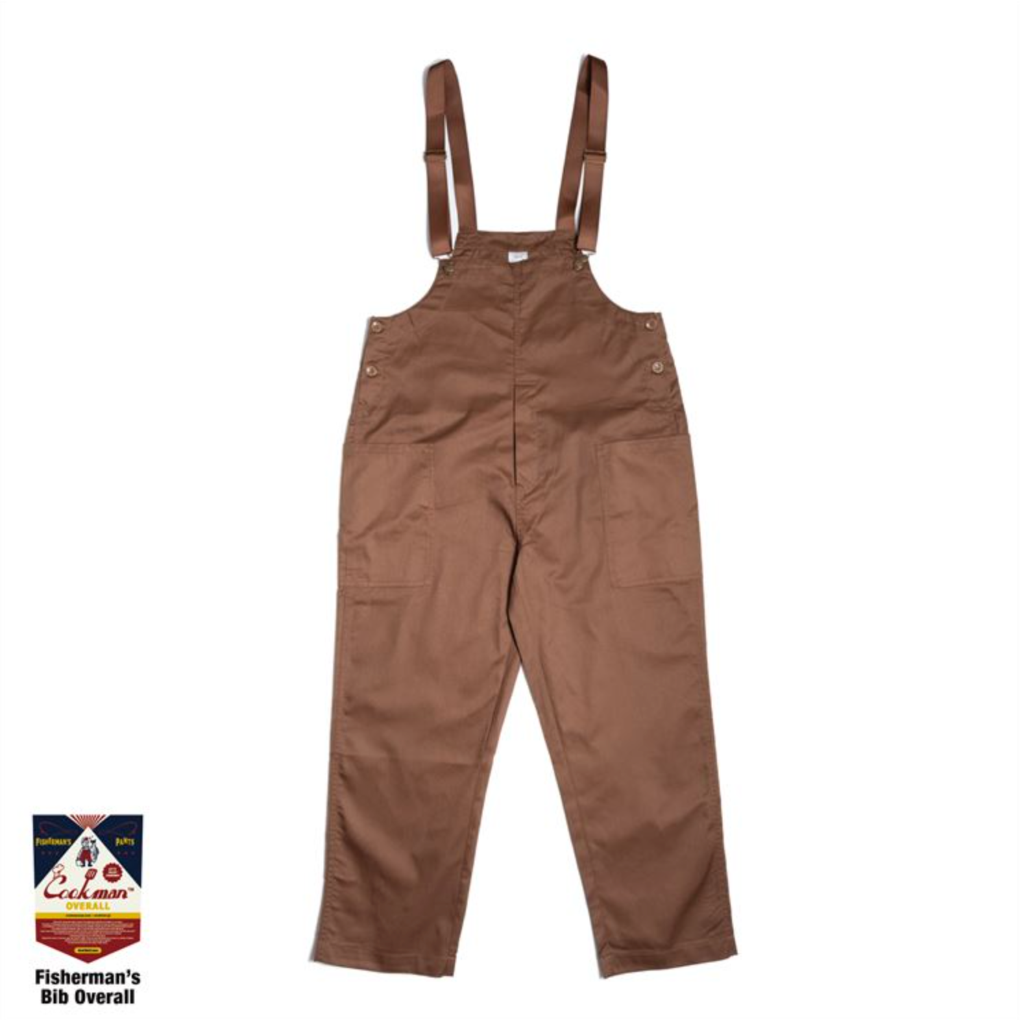 Cookman™️ Fisherman’s Bib Overall #Chocolate