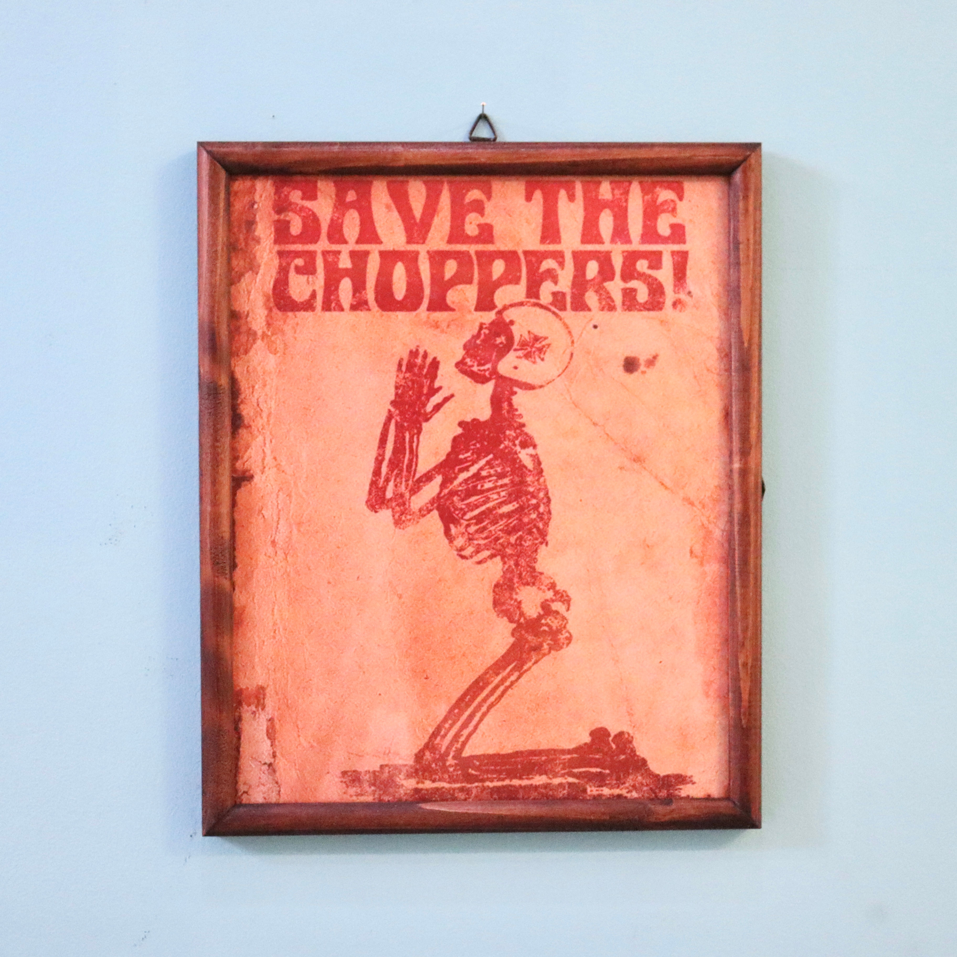 Picture Frame #PRAYING SKULL
