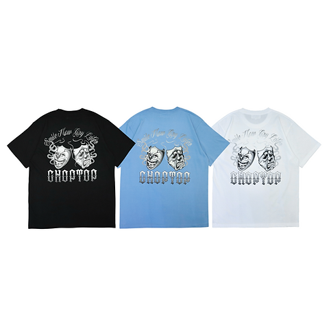Two Face Tee #3colors | CHOPTOP