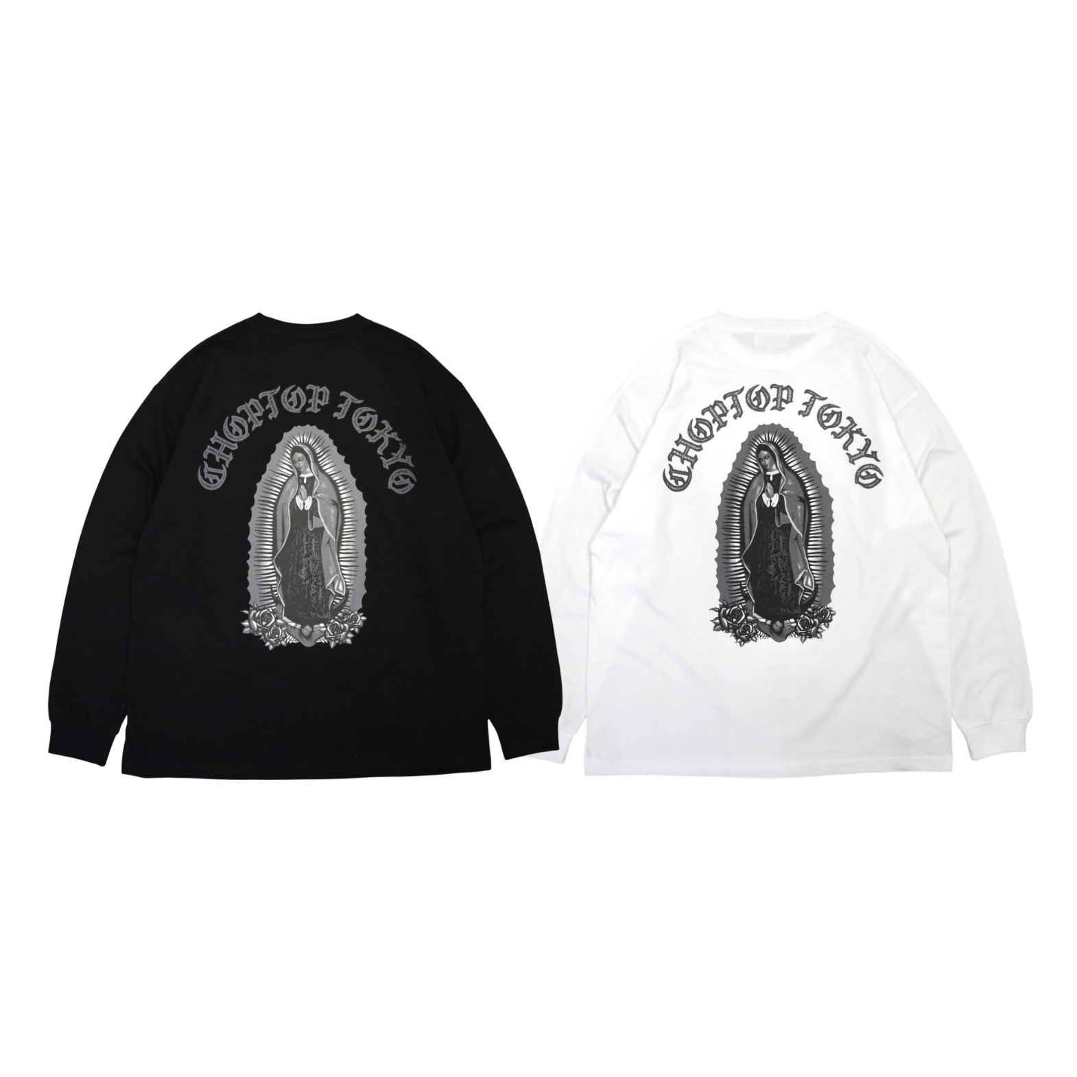 Guadalupe Black and Gray L/S Tee #2color
