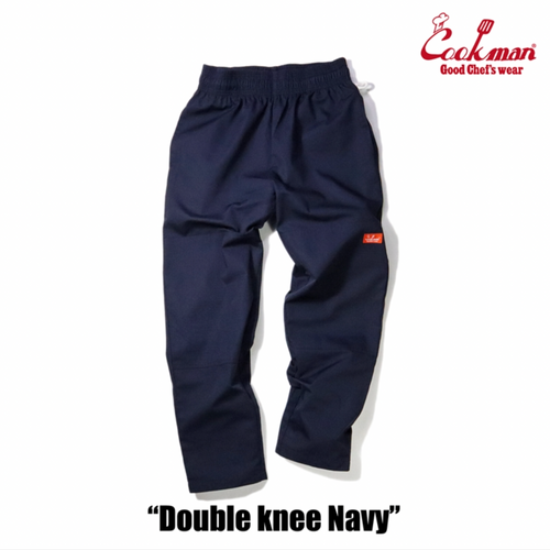 Cookman™️ Chef Pants #Double knee Ripstop Navy | CHOPTOP