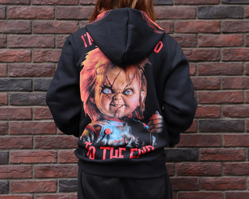 SP x Chucky Playtime Mask Full Zip Hoodie | CHOPTOP