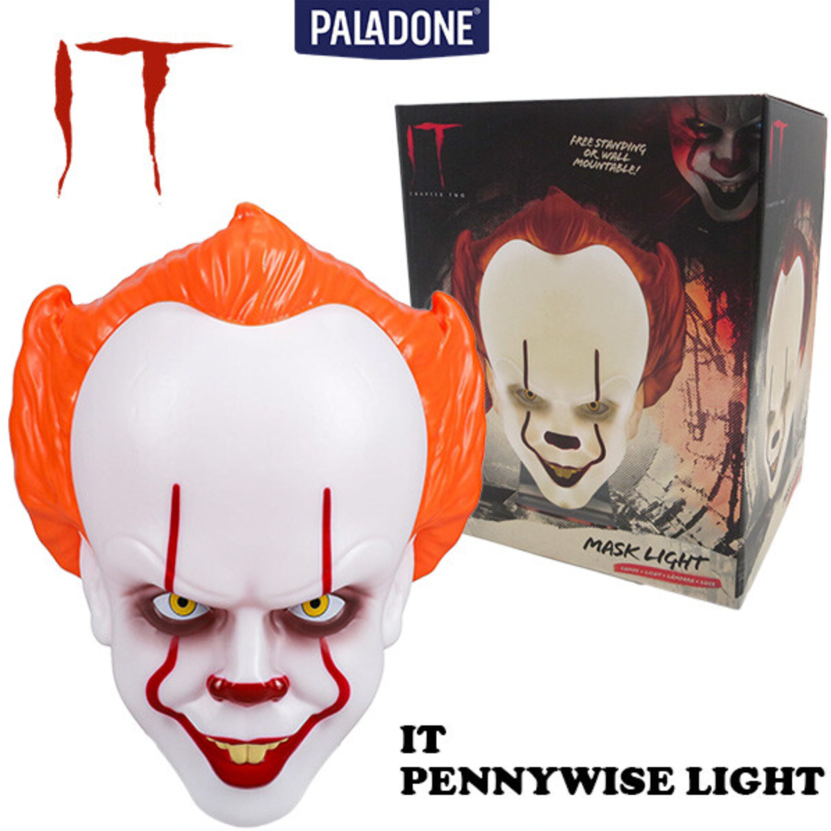 IT PENNYWISE MASK LIGHT