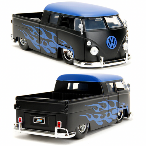 JADATOYS 1/24 1963 VOLKSWAGEN BUS PICKUP | CHOPTOP