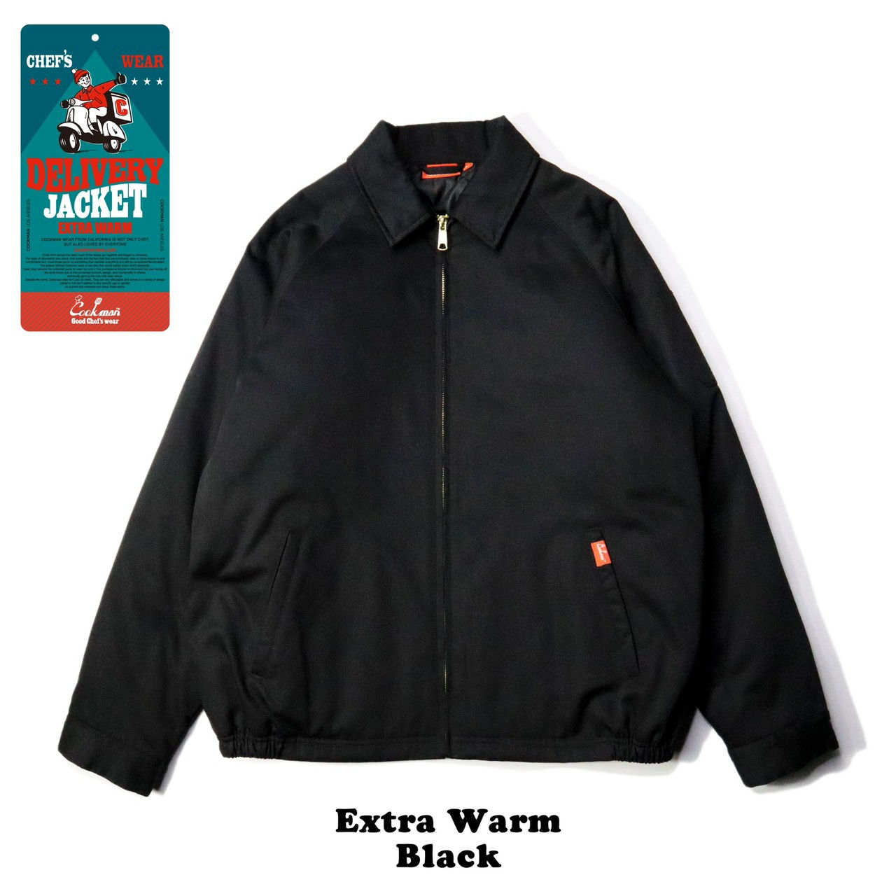 Cookman™️ Delivery Jacket Extra Warm #Black
