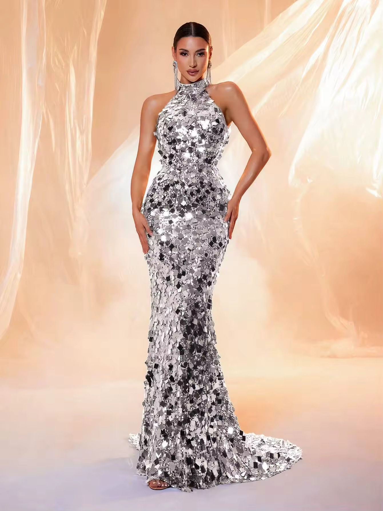 Leonidas Gown - Silver 