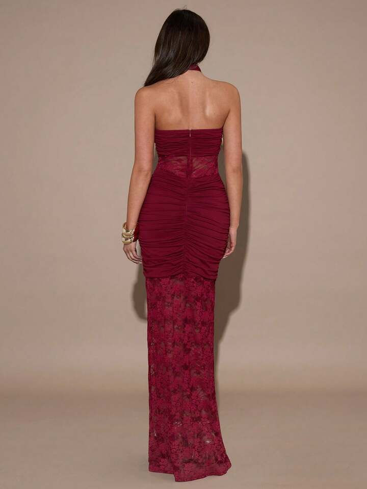 Thumbnail: Rosalia Lace Maxi Dress 