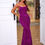 Thumbnail: Mateline Fuschia Gown