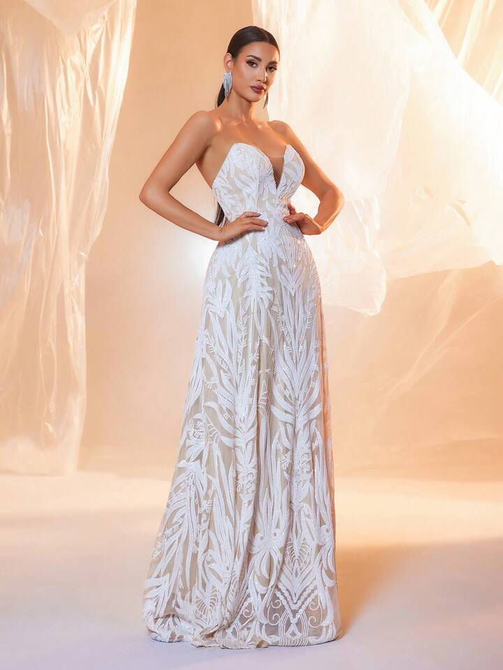 Thumbnail: Winter White Gown
