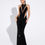 Thumbnail: Tyla Black Sequin Gown