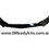Thumbnail: VW Golf , MK8, Golf R, front bumper bar lip in carbon look 