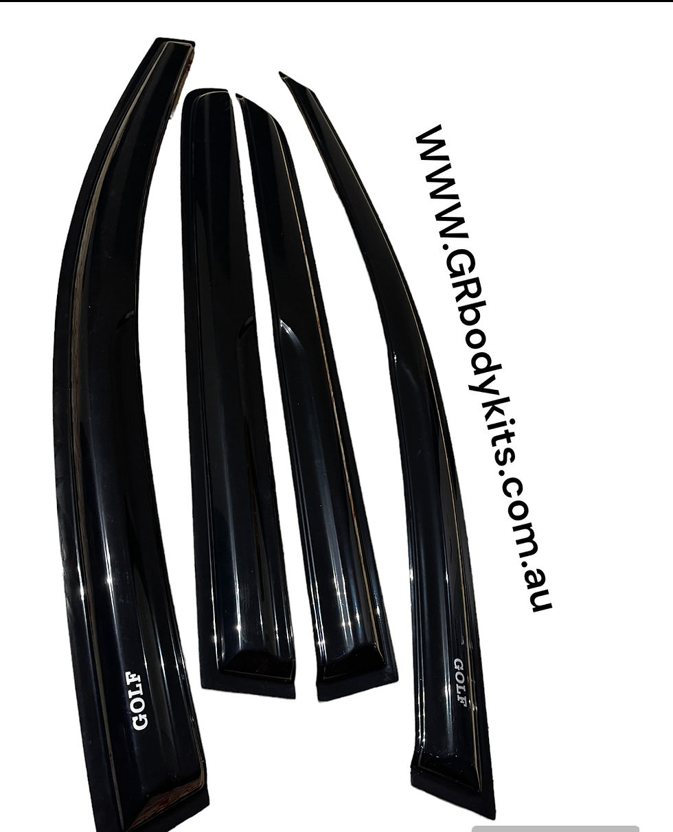 Thumbnail: VW Golf Window Visor / Rain shields 