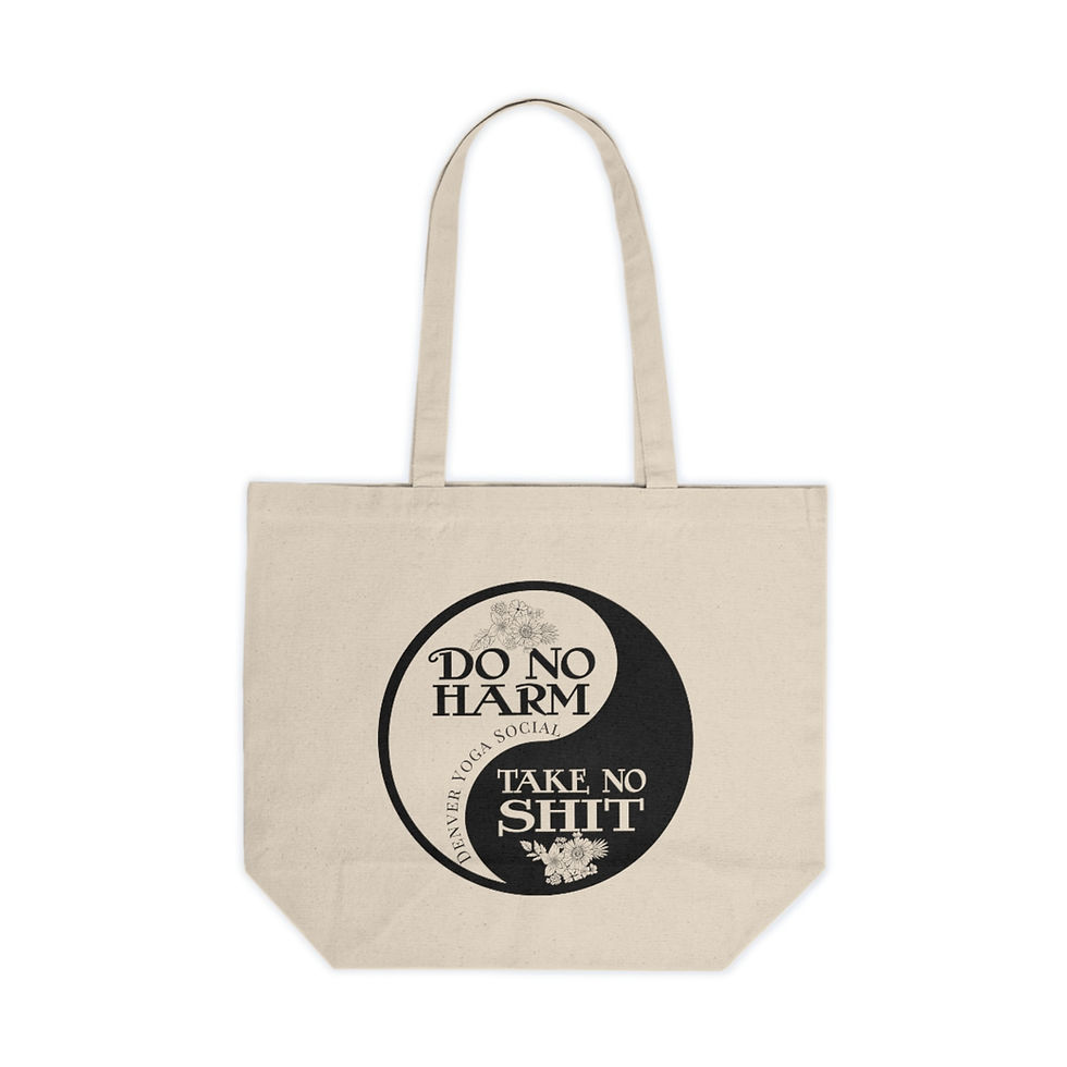 Thumbnail: Do No Harm - Canvas Shopping Tote