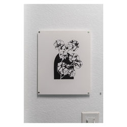 Jessica Forrestal. Untitled 7. Ink and  paper on paper. 14 in x 17 in. 1,200