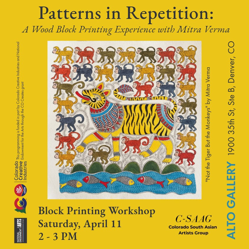 Block Printing Workshop with Mitra Verma