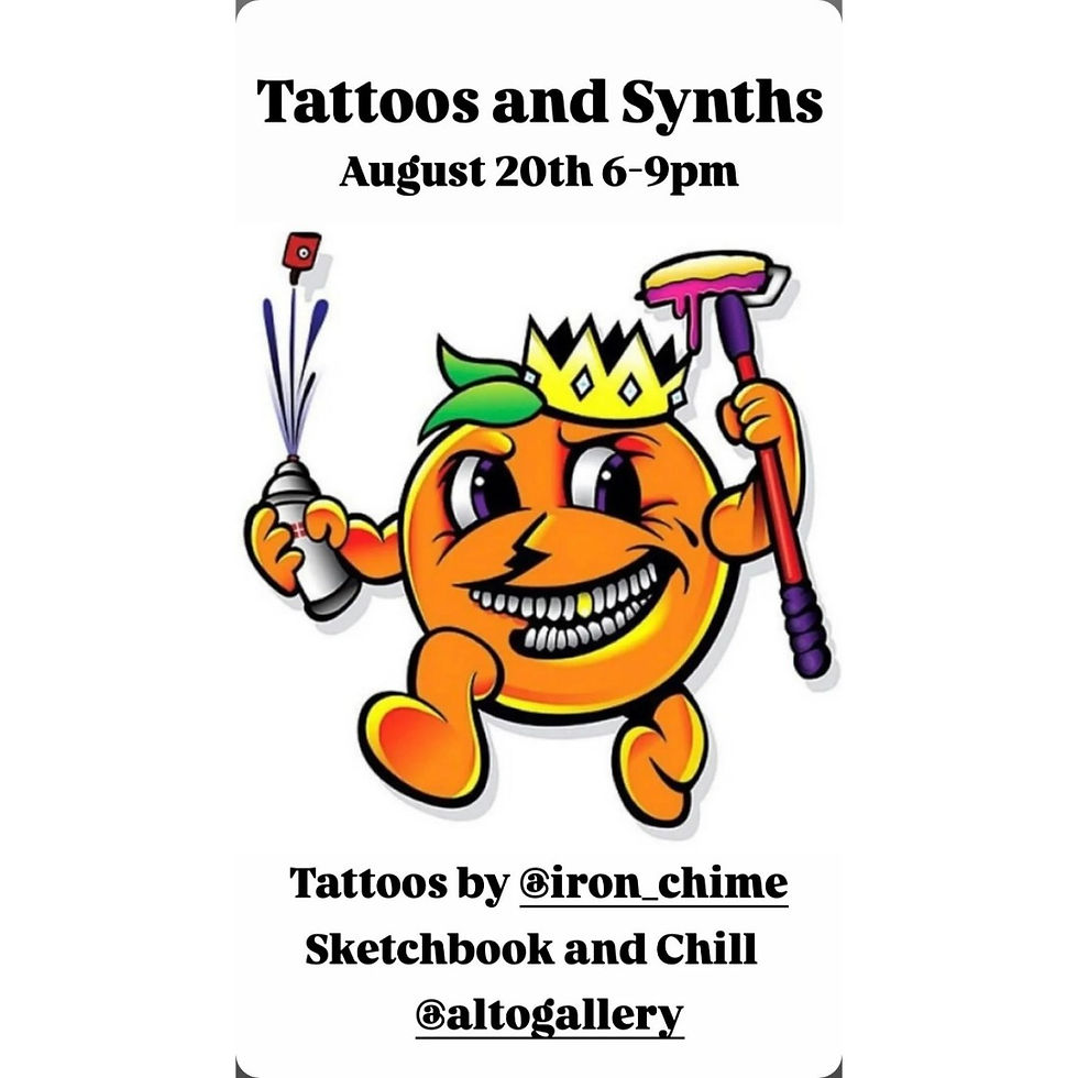 Creative Night: Tattoos and Synths