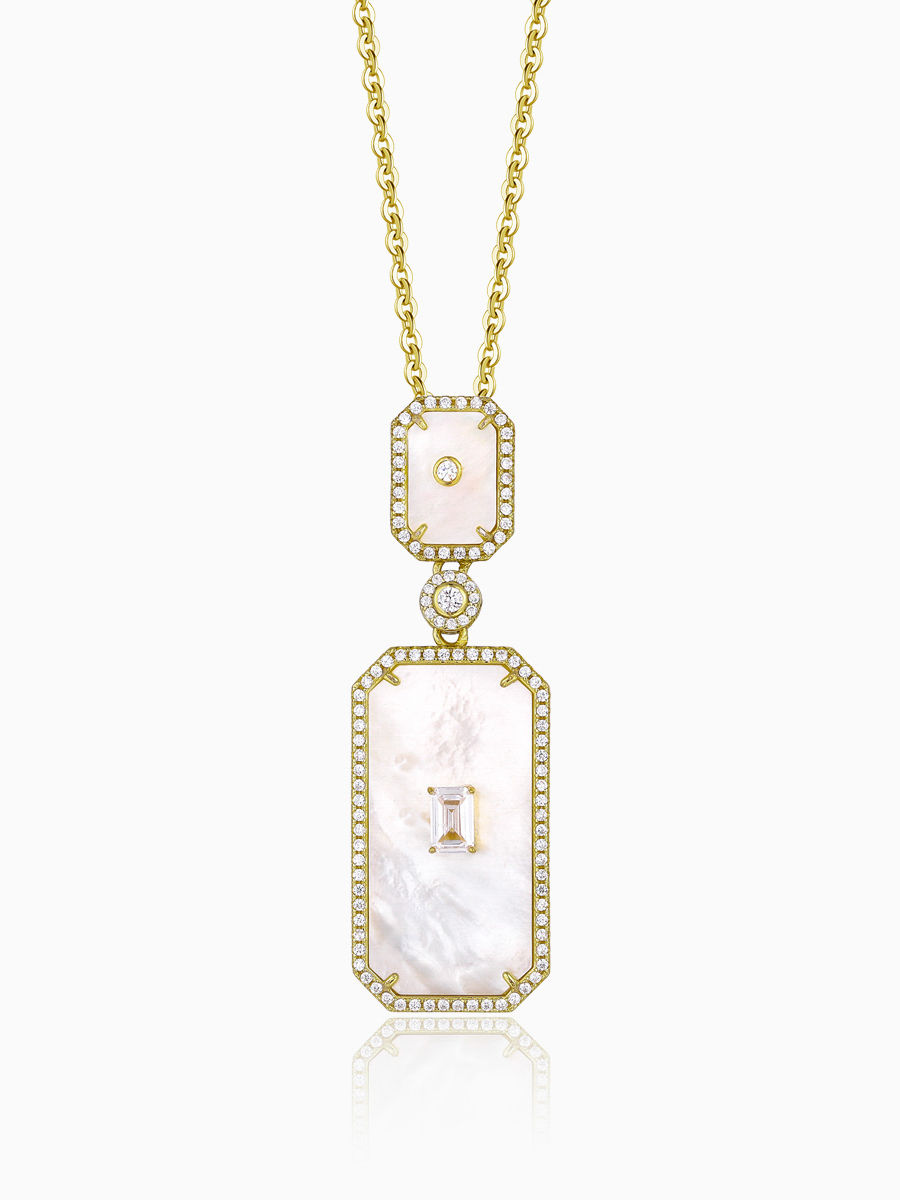 mother of pearl necklaces