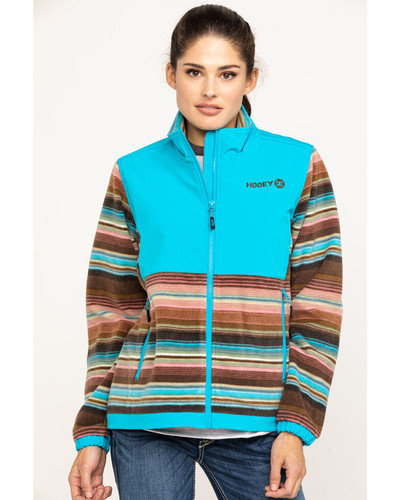 HOOey Women's Serape Softshell Fleece 