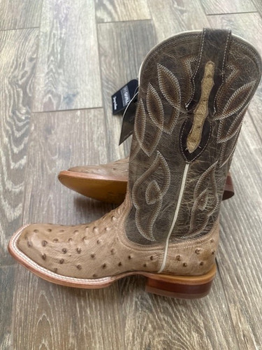 TONY LAMA WOMENS WIDE SQUARE OSTRICH BOOTS RN3642 | JRs Western Store