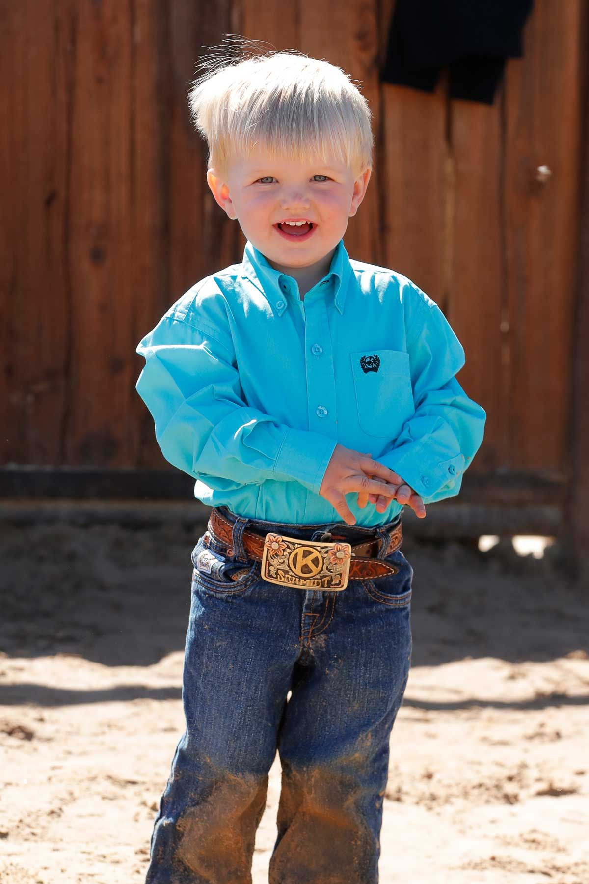 CINCH TODDLER AND BOYS L/S SOLID 4/25 - TUR