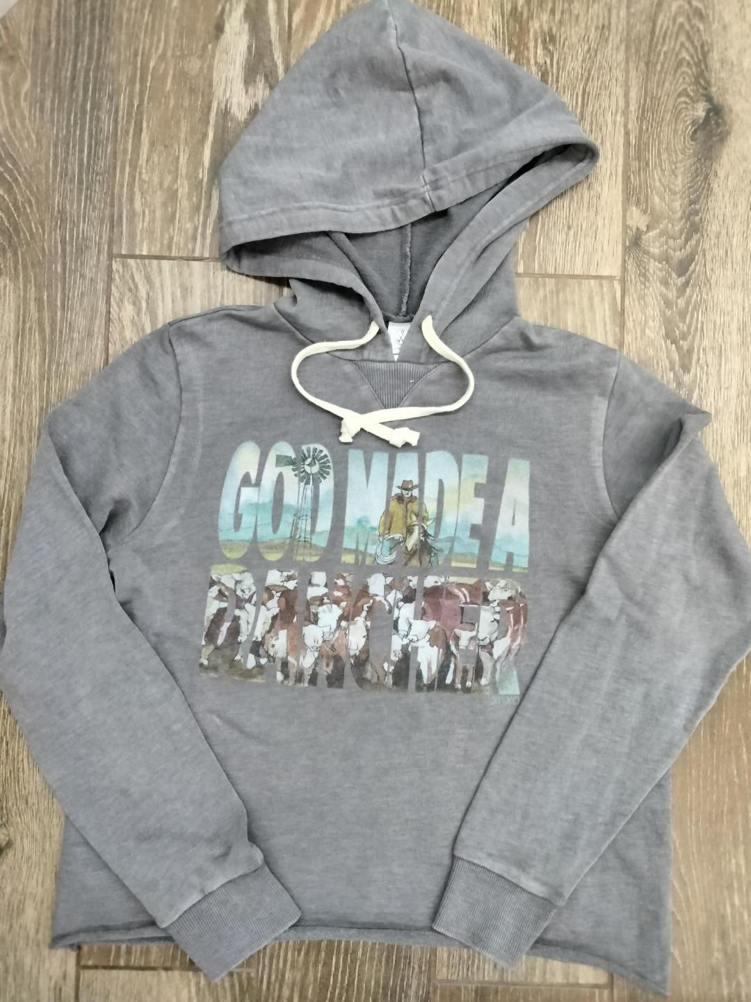 XOXO WOMEN'S GOD MADE A RANCHER HOODIE