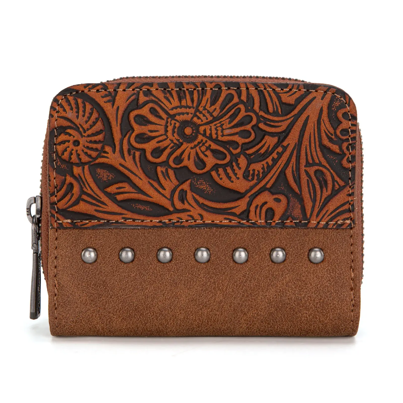 Wrangler Western Tooled Bi-Fold Wallet