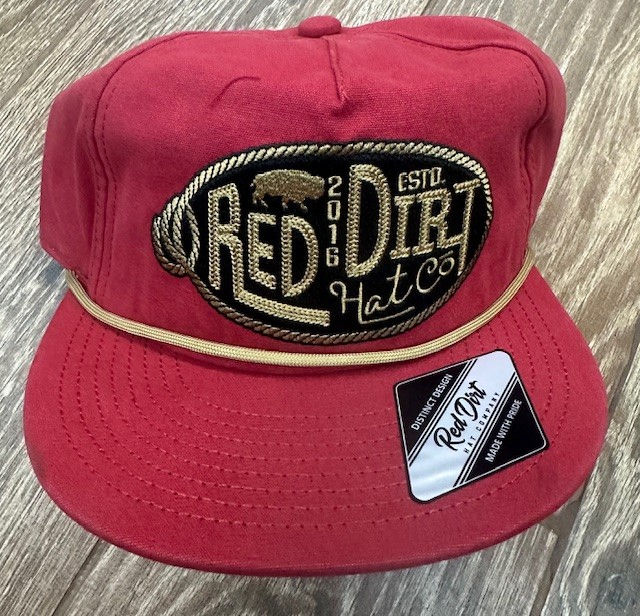 RED DIRT MEN'S OLE' HONDO-RED CAP