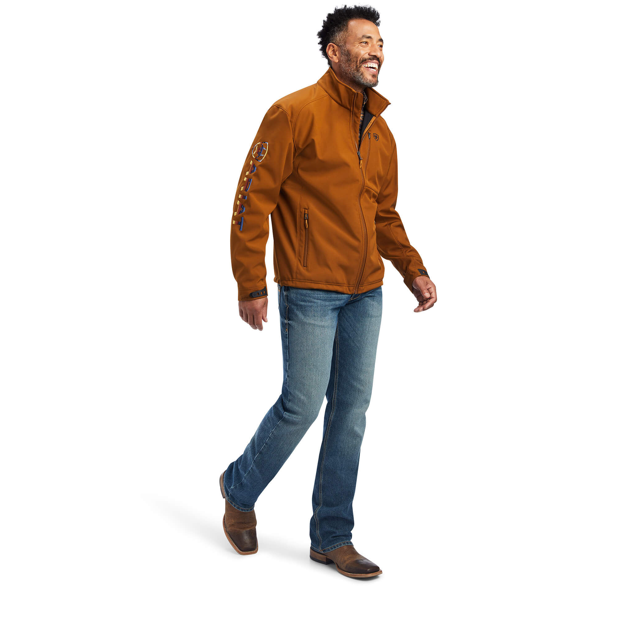 ARIAT MEN'S Logo 2.0 Softshell Jacket