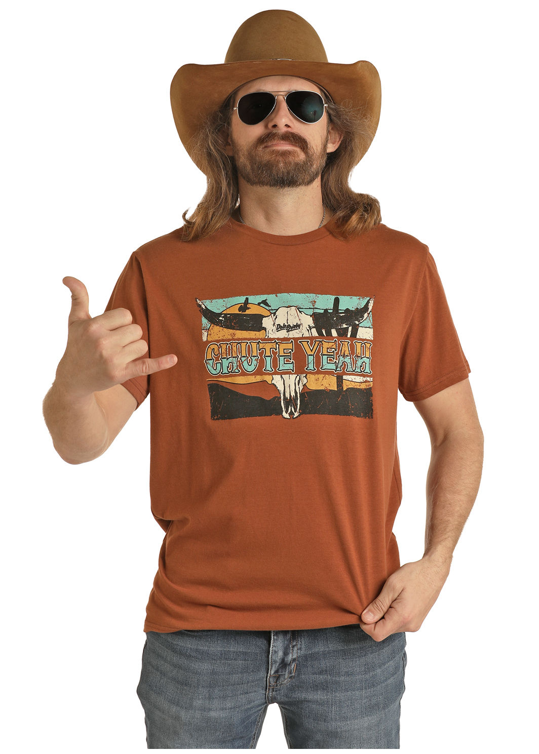 CHUTE YEAH Dale Brisby Graphic Tee