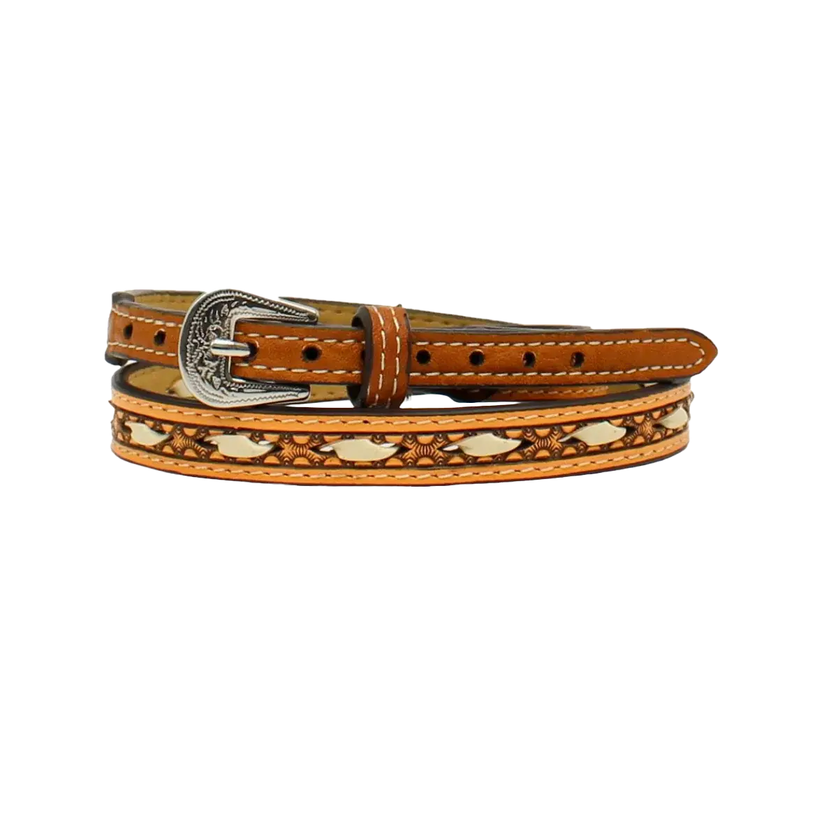 Twister Leather Rawhide Lacing Tan Hatband 0204608