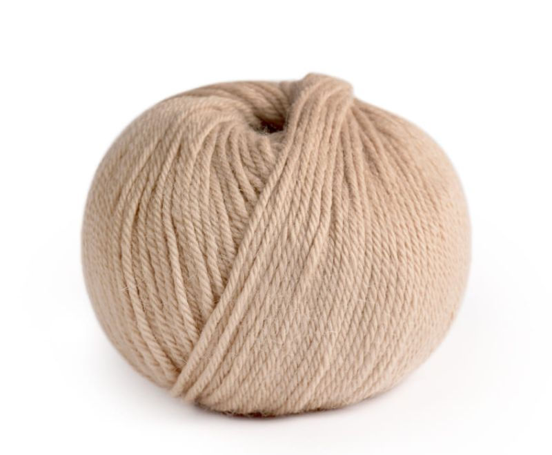 Miniaturbild: Alpaka Strick-Wolle beige