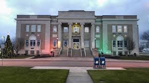 Cheektowaga Town Hall in the evening