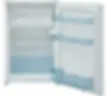White Indesit fridge with icebox