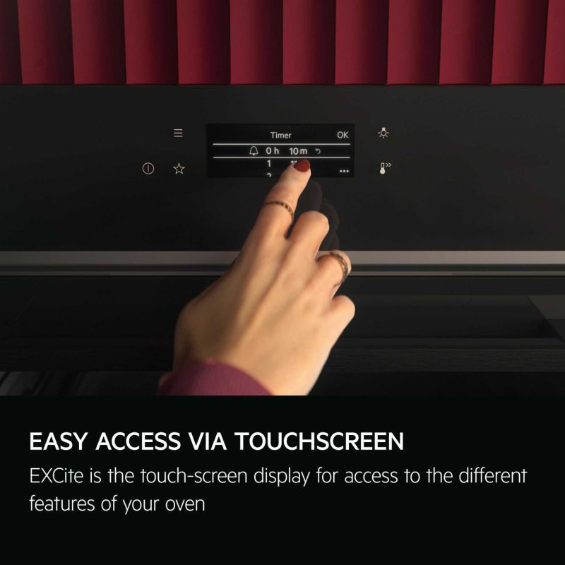 Thumbnail: AEG GE7CP61FB 5000 SurroundCook Built-In Double Oven – Black