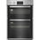 Thumbnail: Hotpoint DIH 10D IX Built-In Double Oven - Stainless Steel
