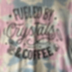 Tie dye graphic top