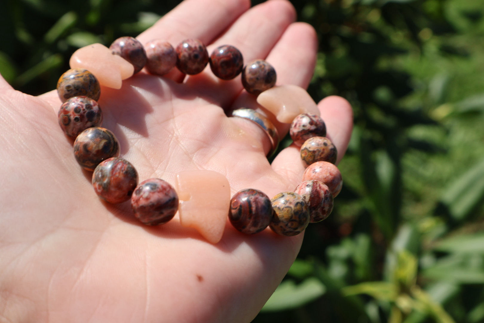 Chunky crystal bracelet 