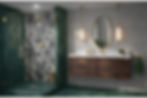 Tropical Retreat bathroom design plan