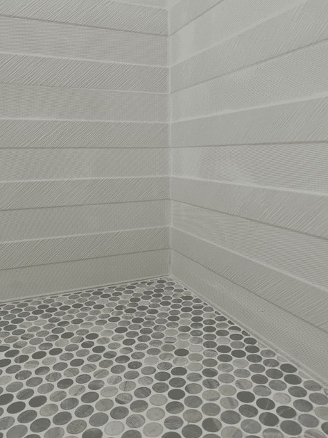 shower floor crease