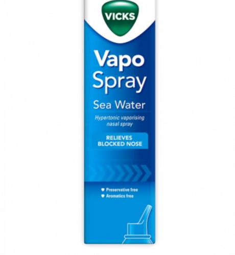Vicks Vapo Spray Saline Nasal Spray - 100ml