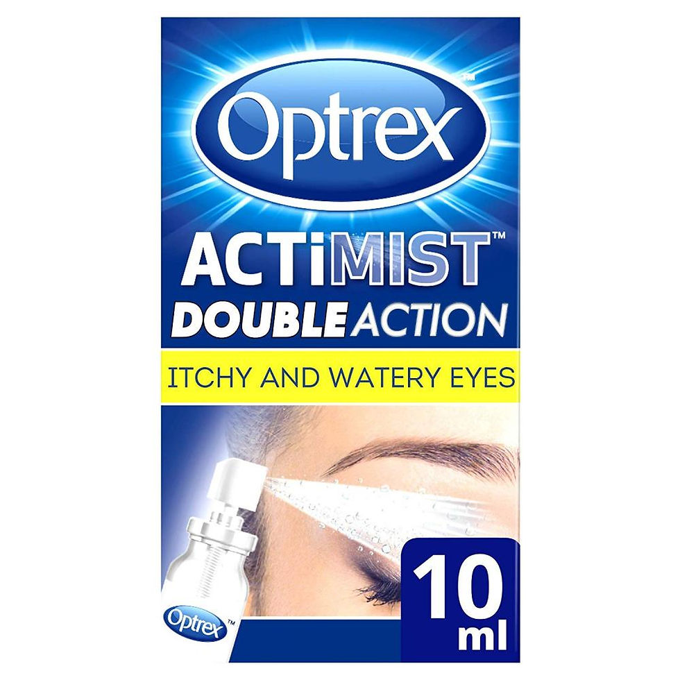 Optrex ActiMist 2-in-1 Eye Spray for Itchy + Watery Eyes – 10ml