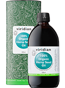 Viridian 100% Organic Hemp Seed Oil