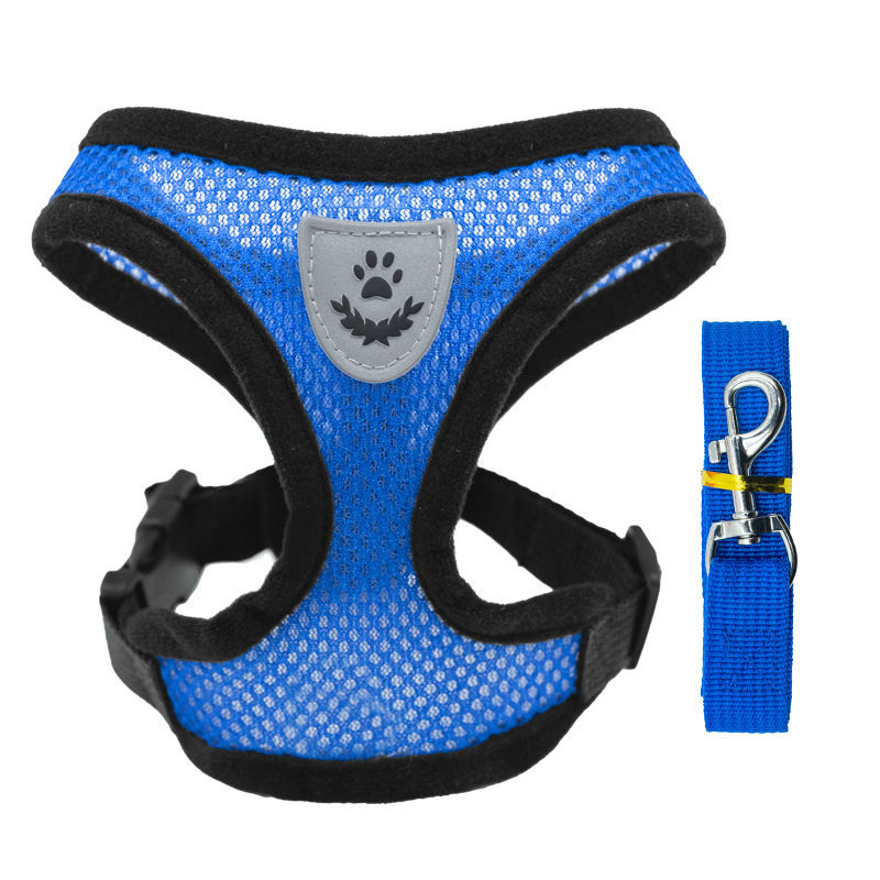 Thumbnail: Adjustable Mesh Vest Harness for Dogs