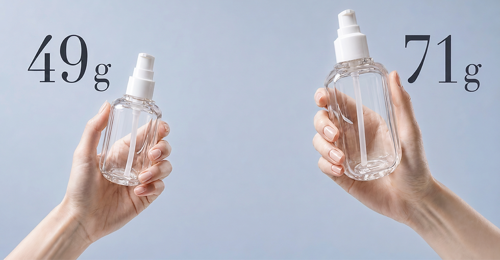 Ultra Heavy-Wall PET Bottle, Luxury Heavy-Wall PET Packaging, Glass-Like PET Bottles, Crystal-Clear PET Bottles, Heavyweight Luxury Packaging, 30ml PET Bottle, 50ml PET Bottle, 100ml PET Bottle, Customizable Skincare Packaging, Mono Pump Packaging, Mono Dropper Packaging, Impact-Resistant PET Packaging, Premium Beauty Packaging, Sustainable Luxury Packaging
