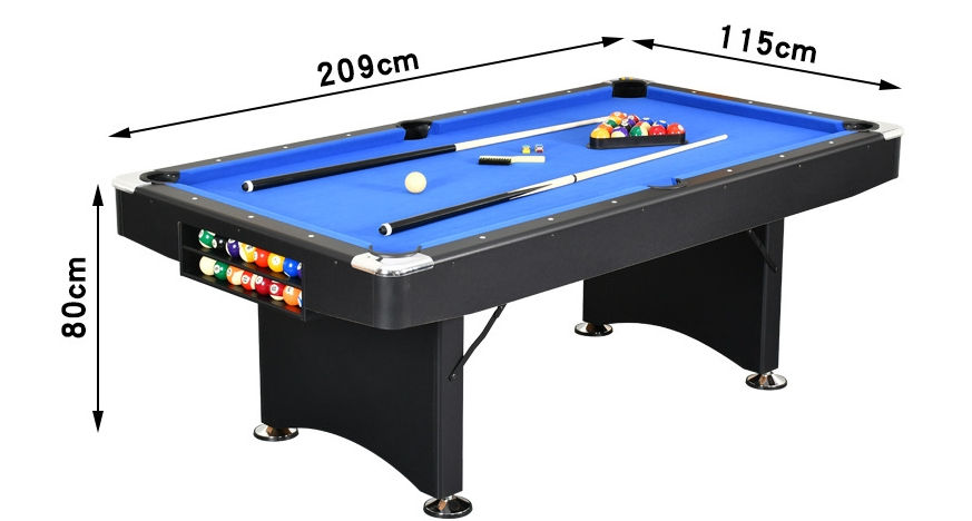 Durable Game Amusement Machine Billiard Pool Table MDF 7ft Pool Table and Snooke